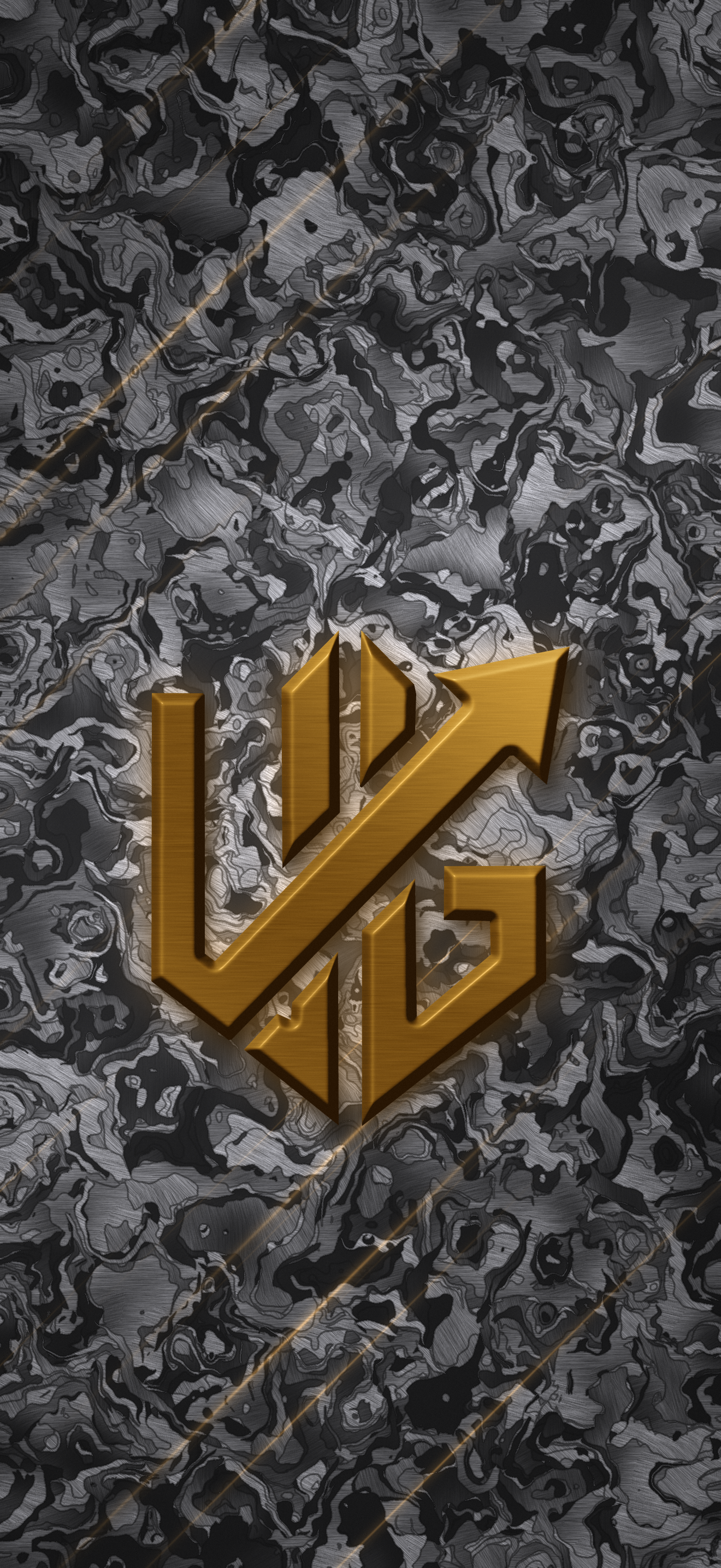 Ascent Gold Streaks wallpaper